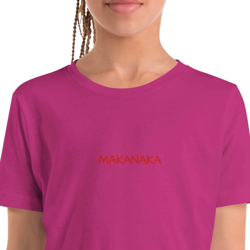 KIDS Makanaka Red Stitch T
